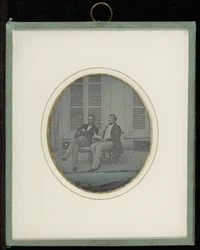 (Porträt von Jean-Gabriel Eynard und einem unbekannten Mann)